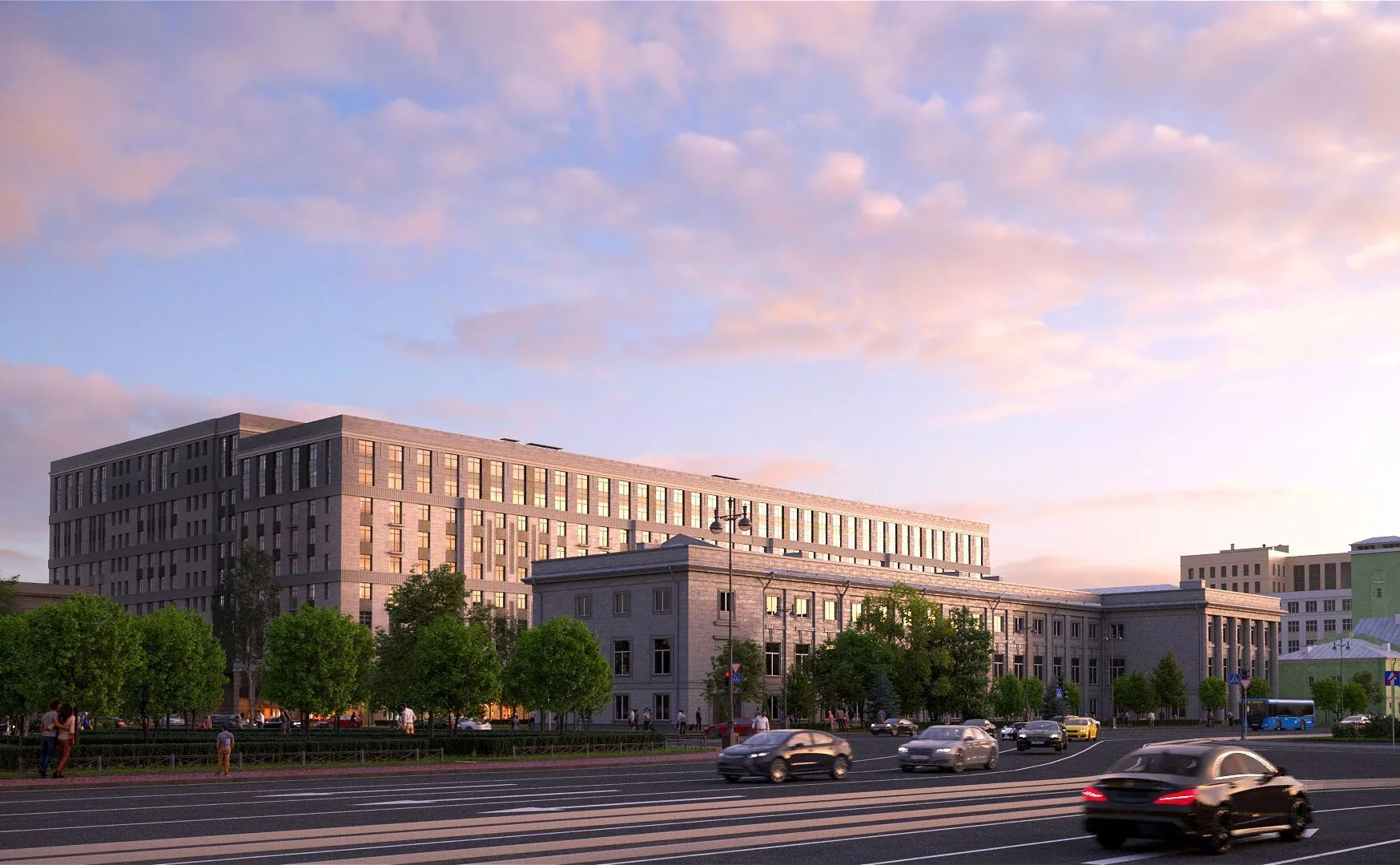 Новостройка: е.волюция от застройщика e.Development, Московский — визуализация жилого комплекса (фото 1)