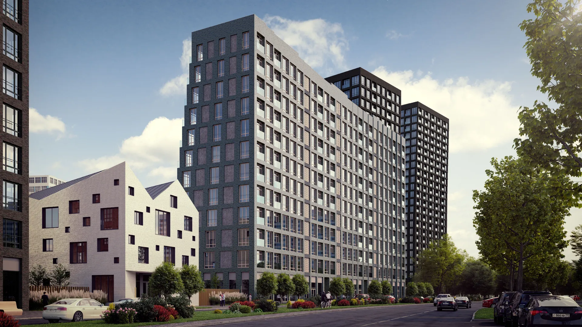 Новостройка: AFI Park Воронцовский от застройщика AFI Development, Обручевский — визуализация жилого комплекса (фото 9)