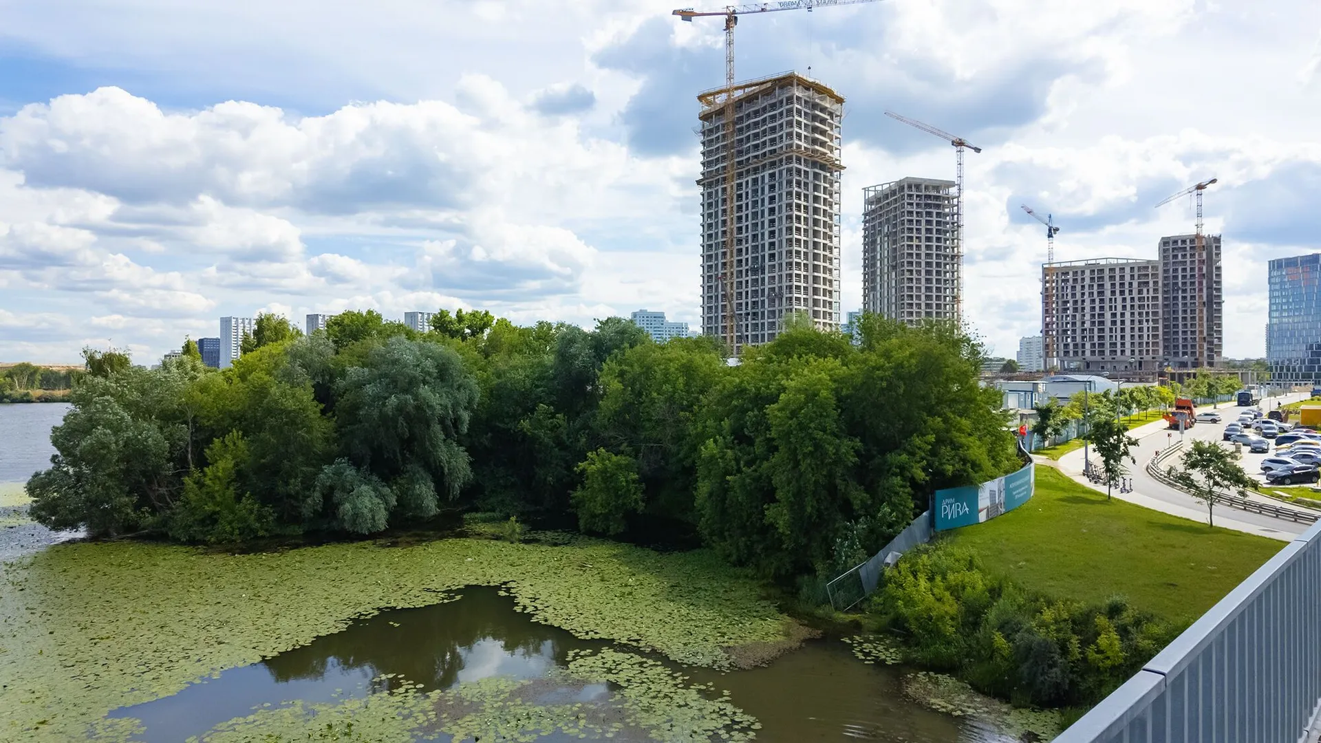 Новостройка: Дрим Рива от застройщика Regions Development, Нагатинский Затон — визуализация жилого комплекса (фото 18)