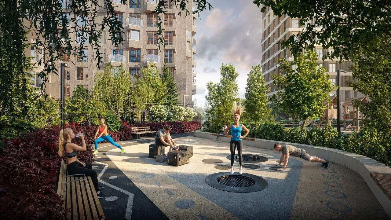 Новостройка: Строгино 360 от застройщика ПИК, Строгино — визуализация жилого комплекса (фото 18)