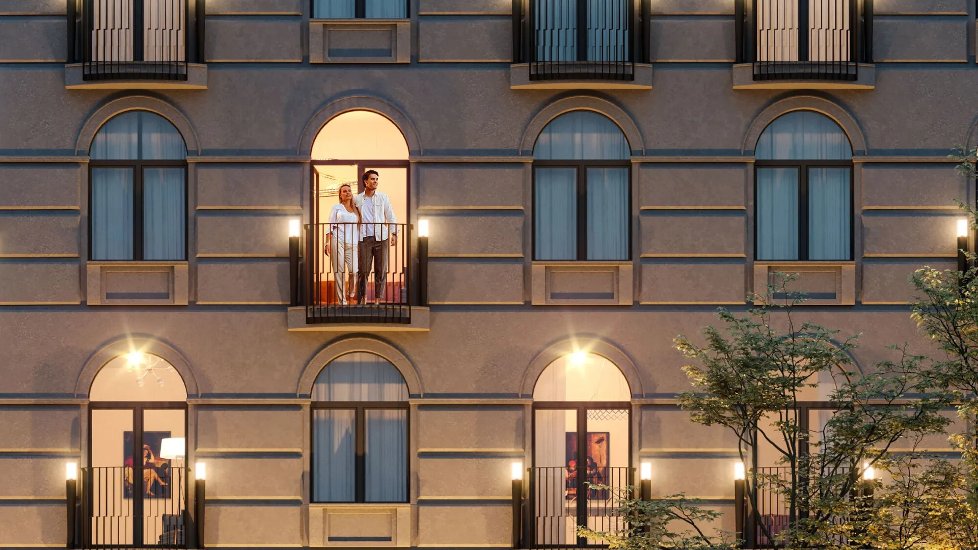 Новостройка: Wellton SPA Residence от застройщика Крост, Хорошево-Мневники — визуализация жилого комплекса (фото 4)
