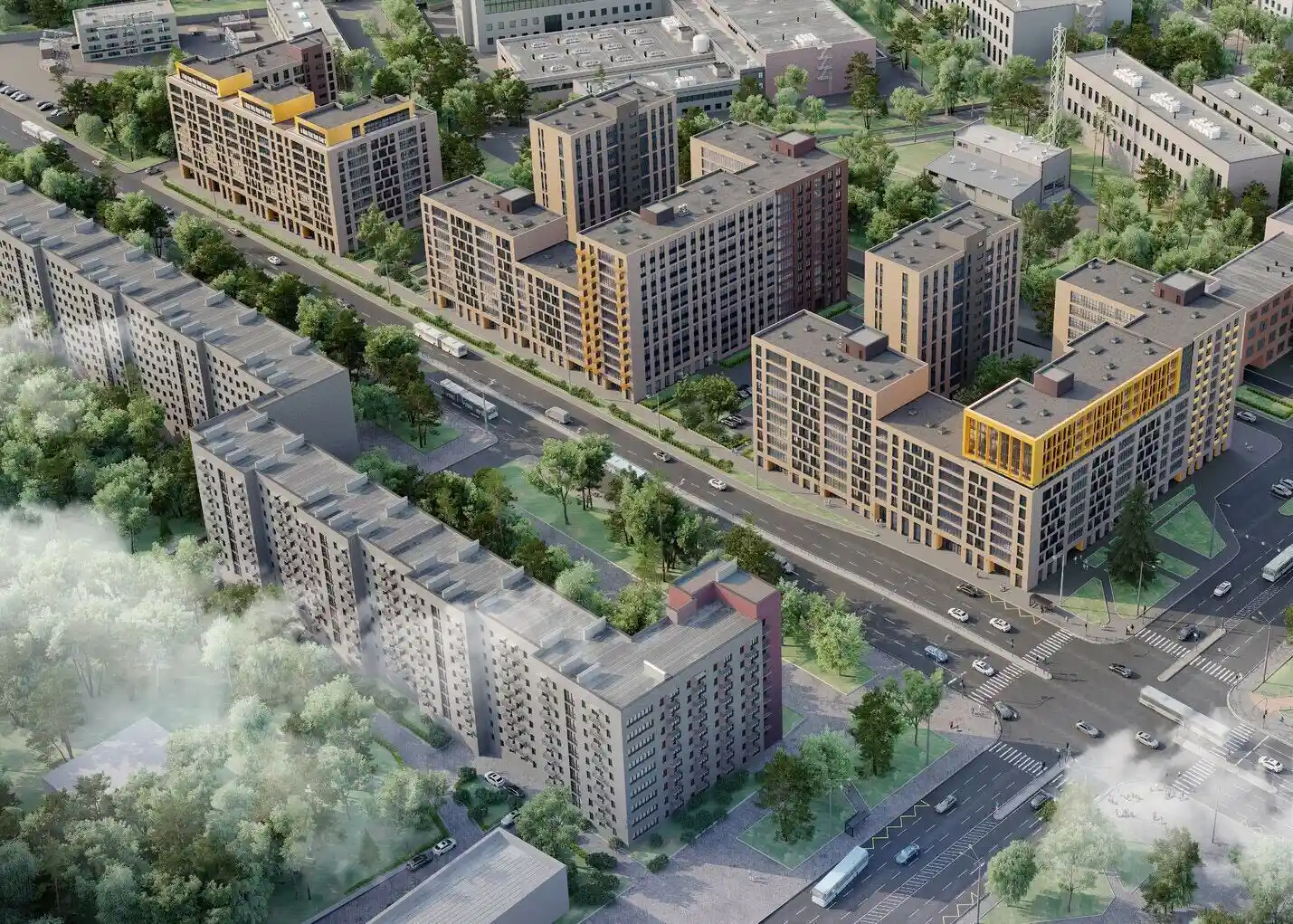 Панорама Парк Сосновка