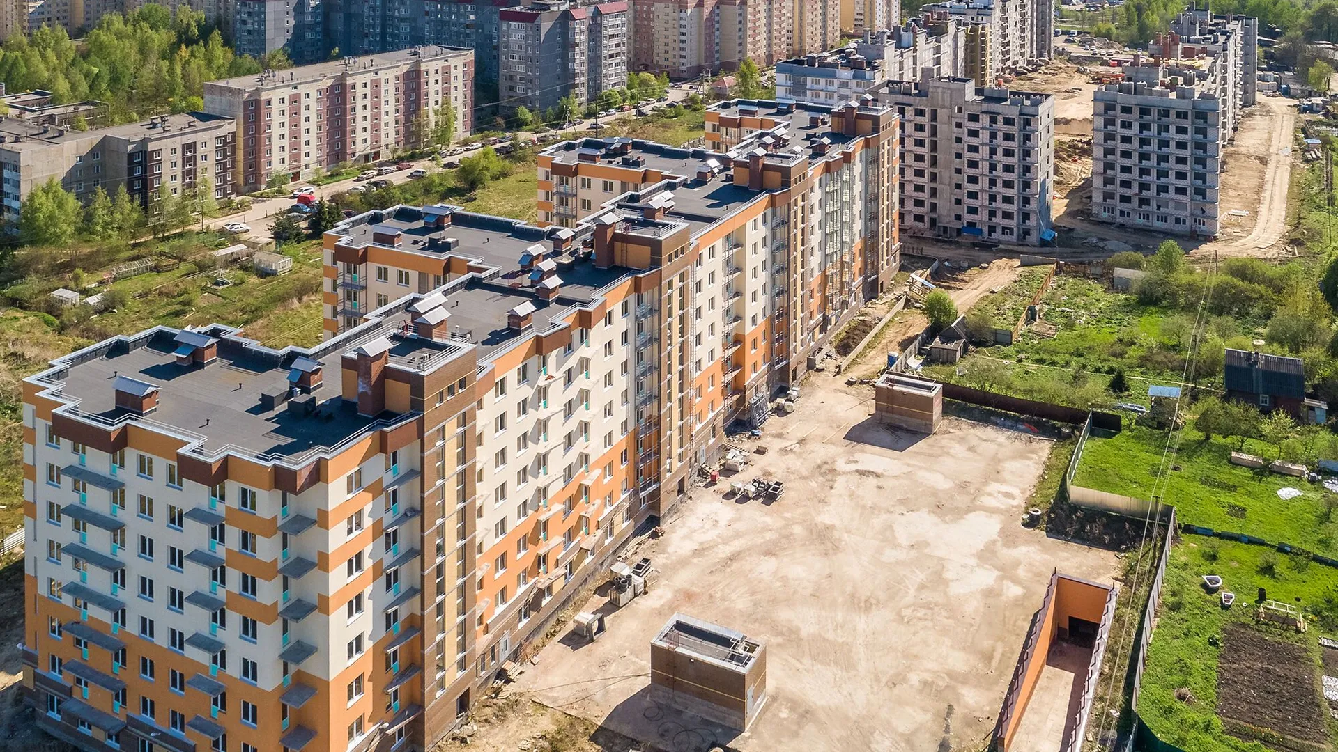 Новостройка: Рябиновый сад от застройщика Петербургская Недвижимость, Янино-2 — визуализация жилого комплекса (фото 3)