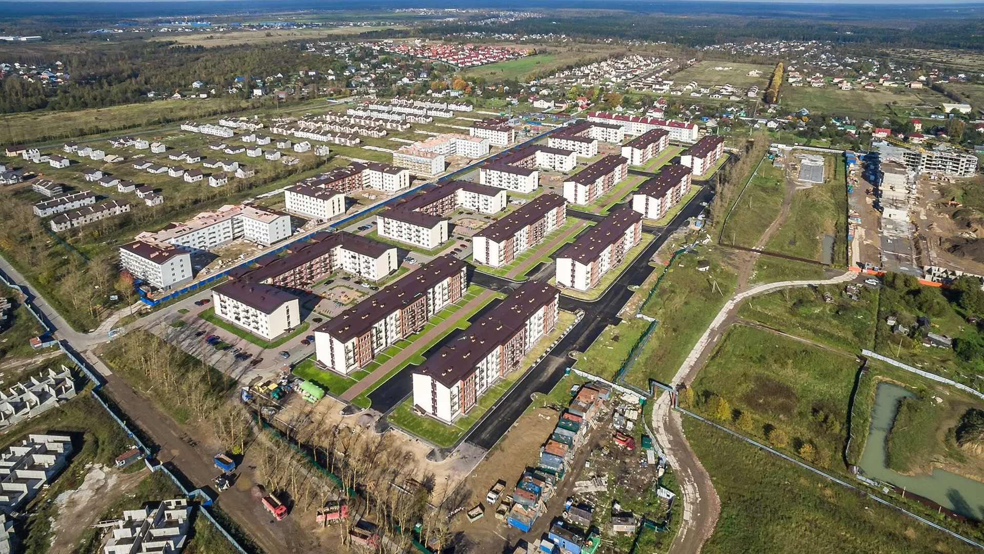 Новостройка: Щегловская усадьба от застройщика Петербургская Недвижимость, Щеглово — визуализация жилого комплекса (фото 2)