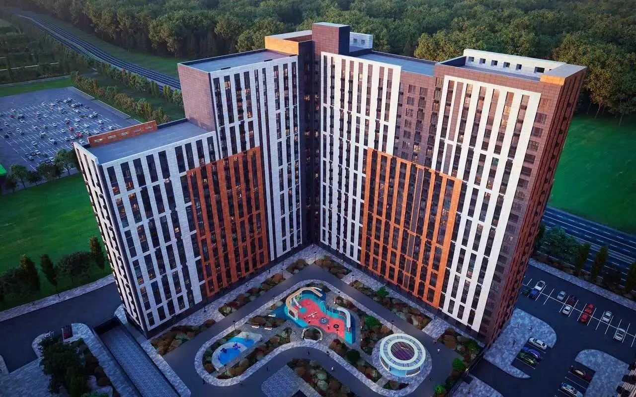 Новостройка: Первый от застройщика ЮгСтройИнвест, Татарка с. — визуализация жилого комплекса (фото 3)