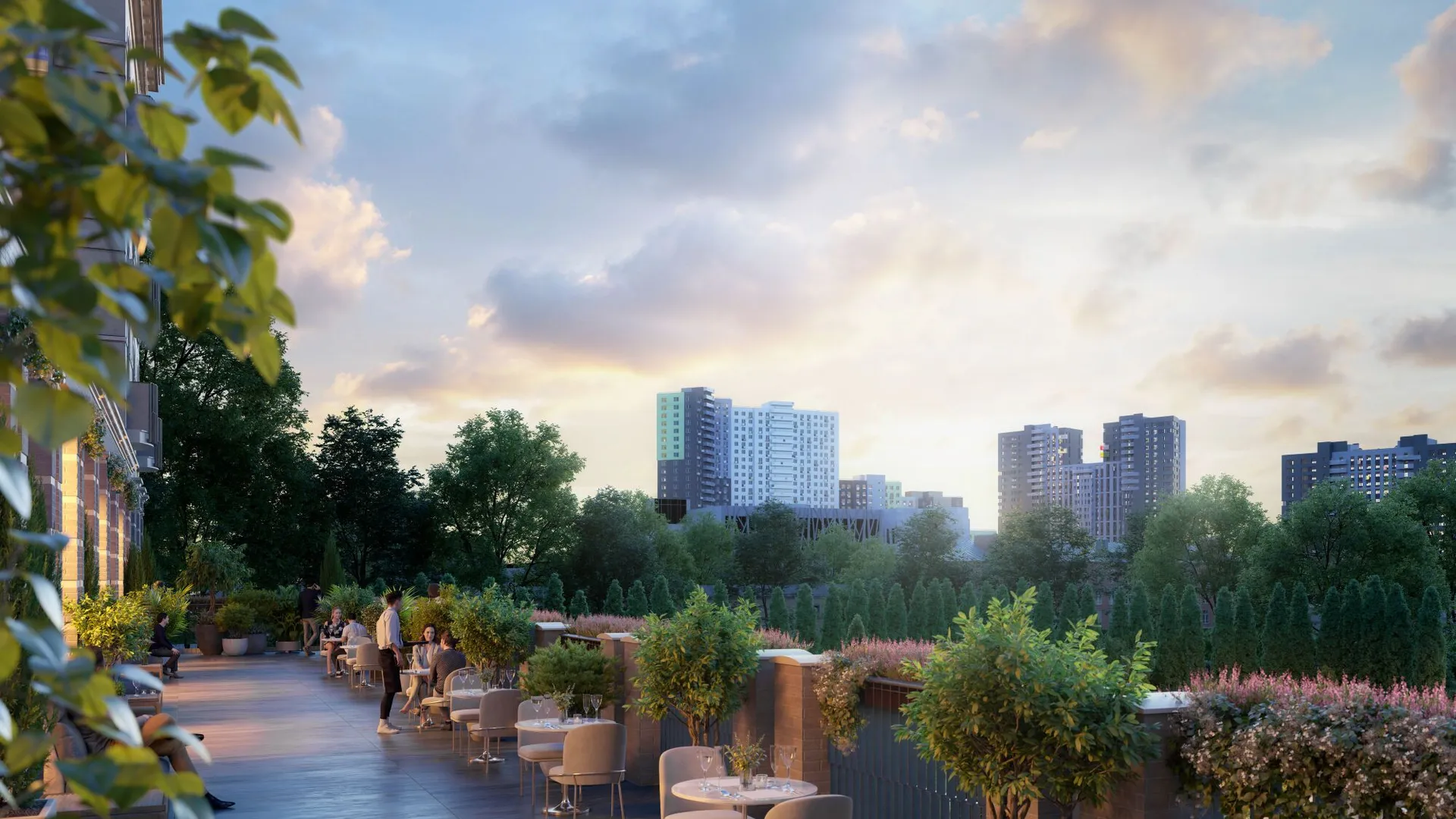 Новостройка: Wellton SPA Residence от застройщика Крост, Хорошево-Мневники — визуализация жилого комплекса (фото 6)