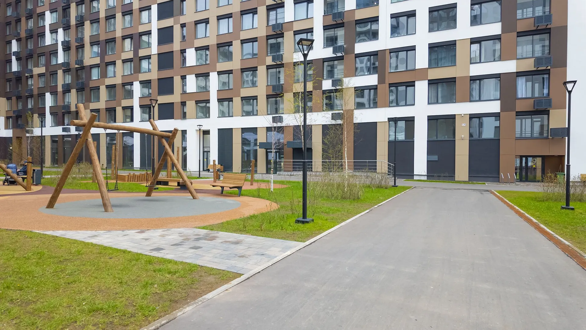 Новостройка: Левел Лесной от застройщика Level Group, Отрадненское с.п. — визуализация жилого комплекса (фото 19)