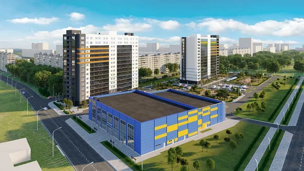 Новостройка: Вингс на Крыленко от застройщика Монолит, Невский — визуализация жилого комплекса (фото 2)