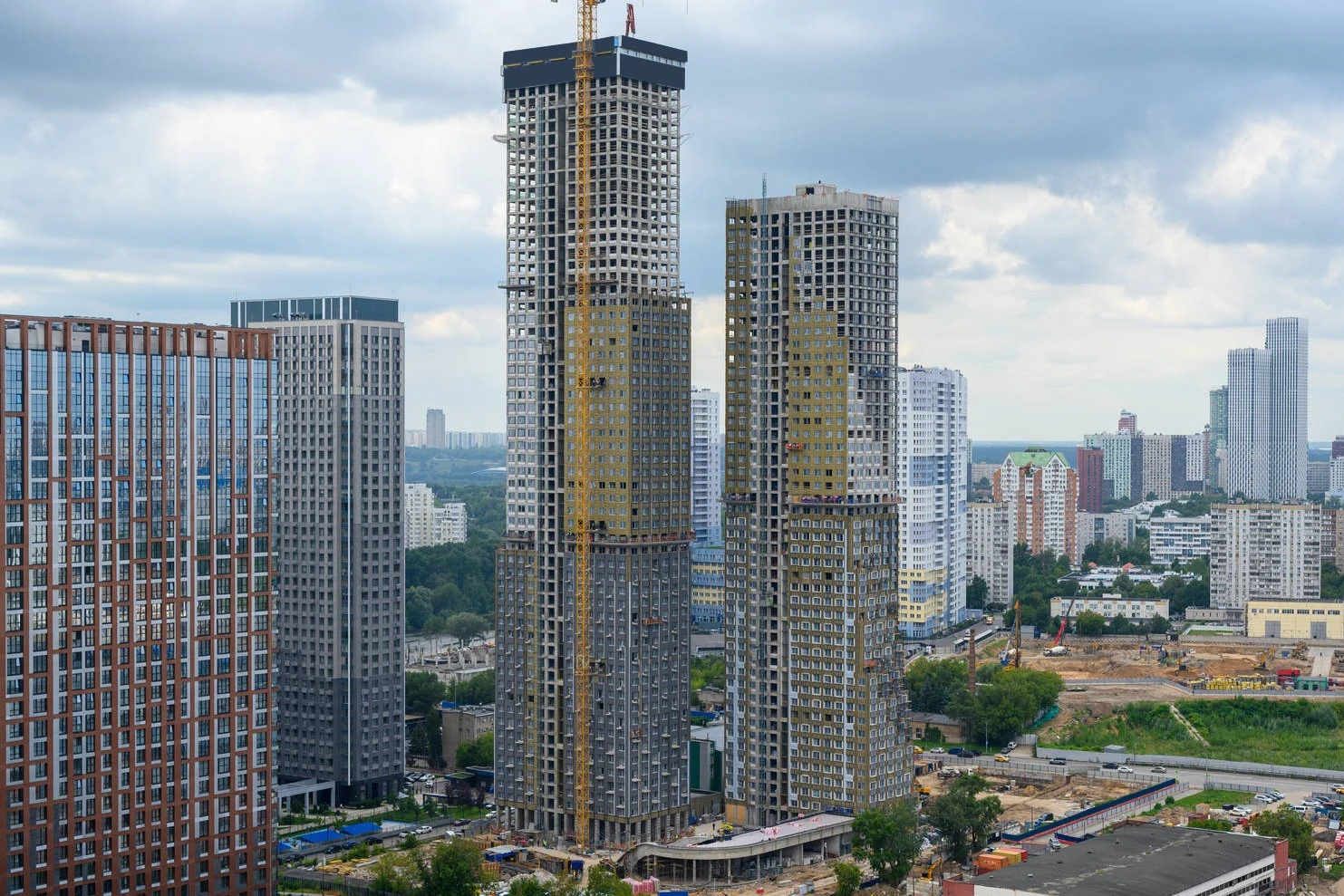 Ход строительства новостройки Левел Звенигородская от застройщика Level Group: фото за Июль,2026 — (фото 1)