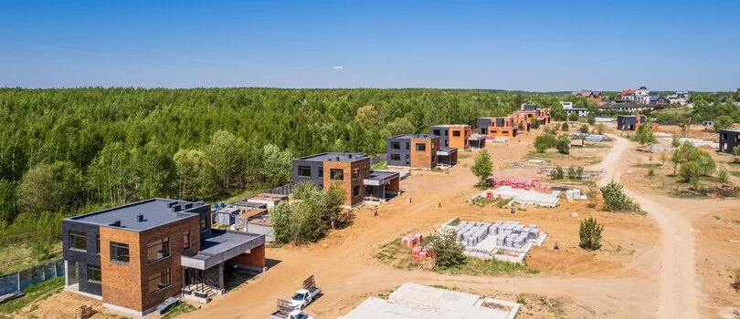 Ход строительства новостройки Ильинка Парк от застройщика Инсли: фото за Май,2023 — (фото 1)