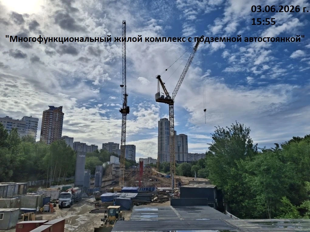 Ход строительства новостройки Айс Тауэрс от застройщика Град плаза: фото за Июнь,2026 — (фото 1)