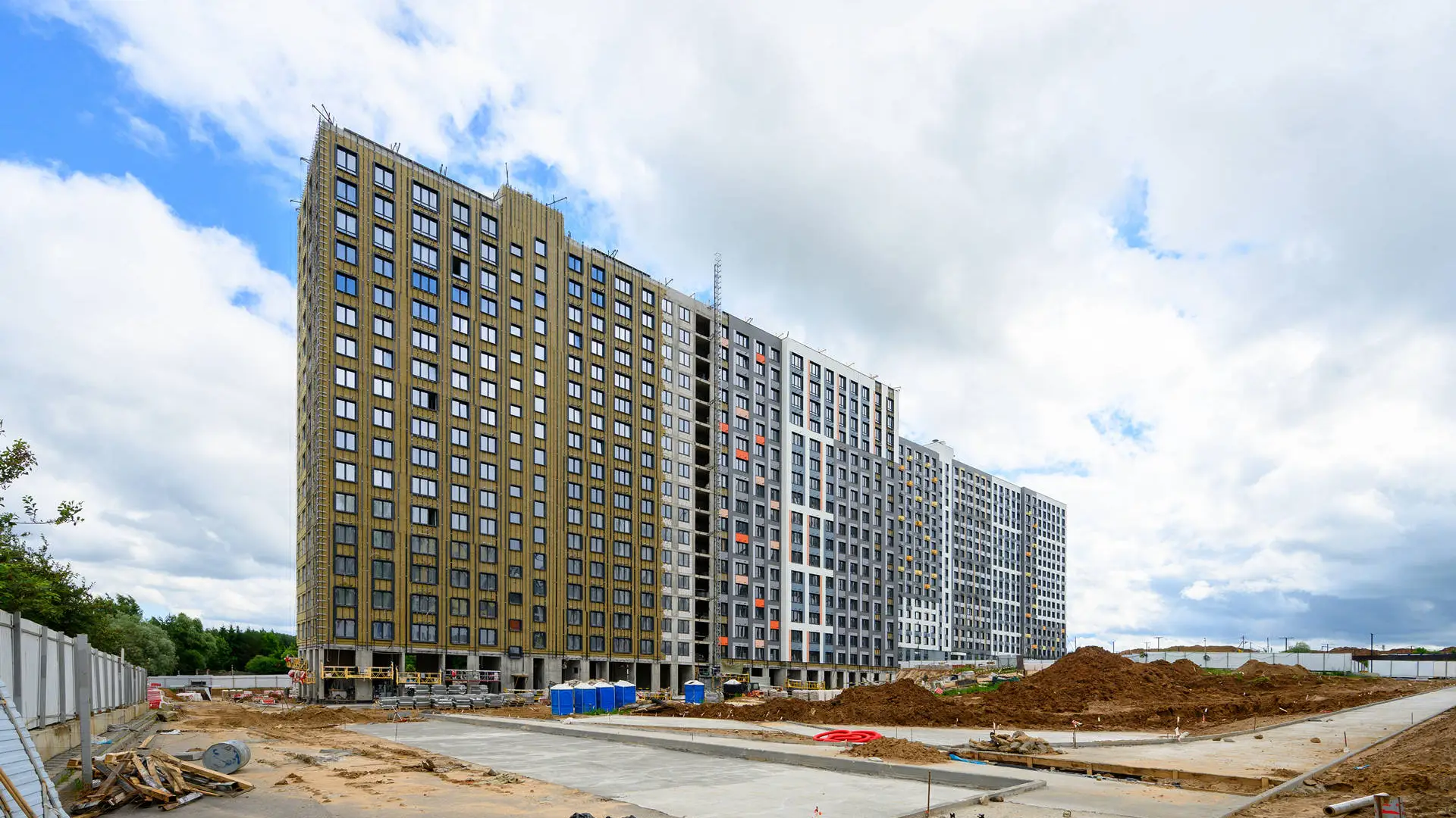 Ход строительства новостройки Новый Зеленоград от застройщика Ikon-Development: фото за Июнь,2026 — (фото 1)