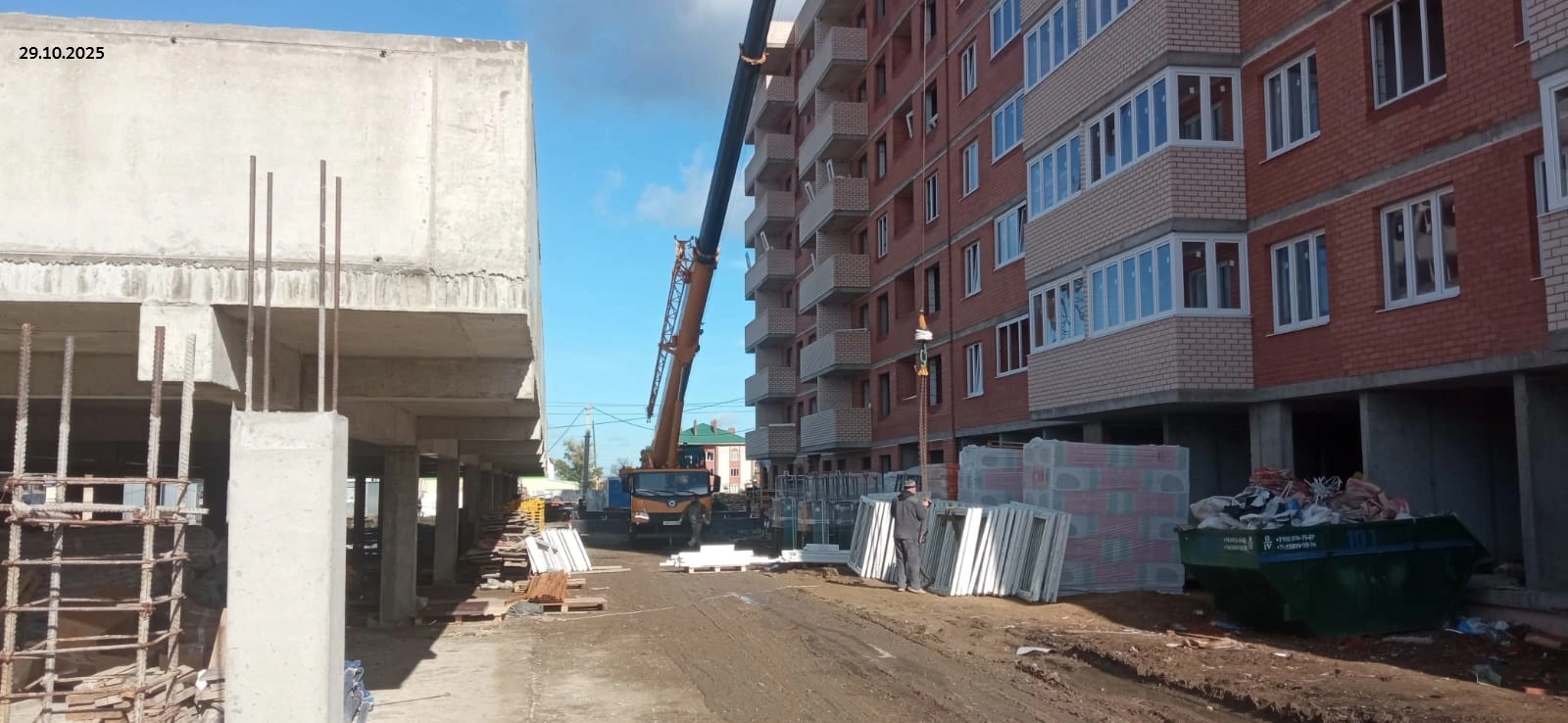 Ход строительства новостройки Любимый дом Адыгейск от застройщика Любимый Дом: фото за Октябрь,2025 — (фото 1)