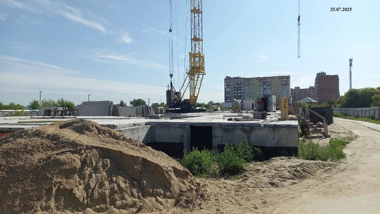 Ход строительства новостройки Дом на 3-й Любинской от застройщика Вита на Дачной: фото за Июль,2025 — (фото 1)