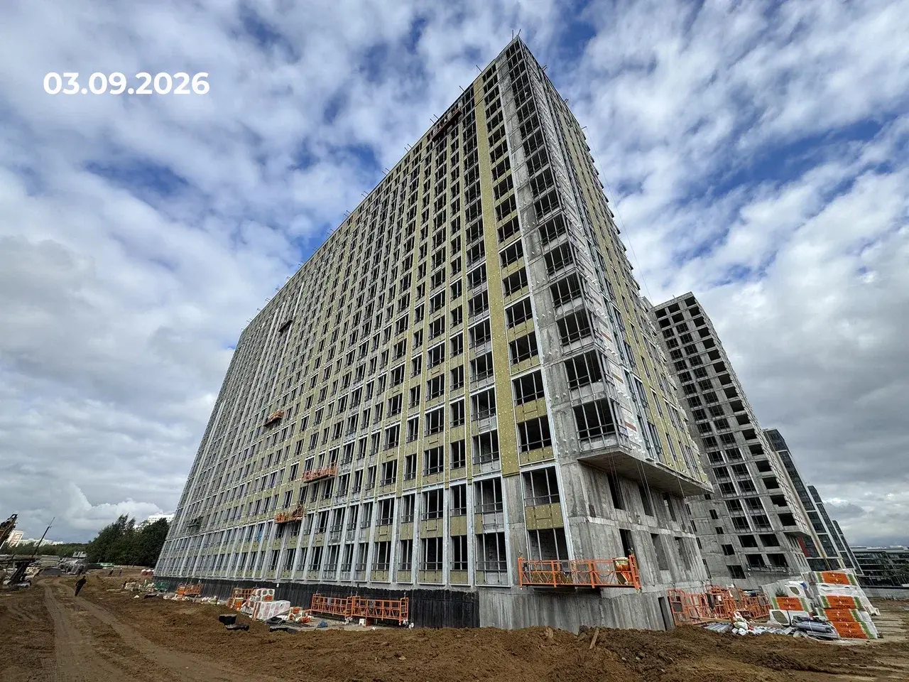 Ход строительства новостройки Стеллар Сити от застройщика Tashir Estate: фото за Сентябрь,2026 — (фото 1)