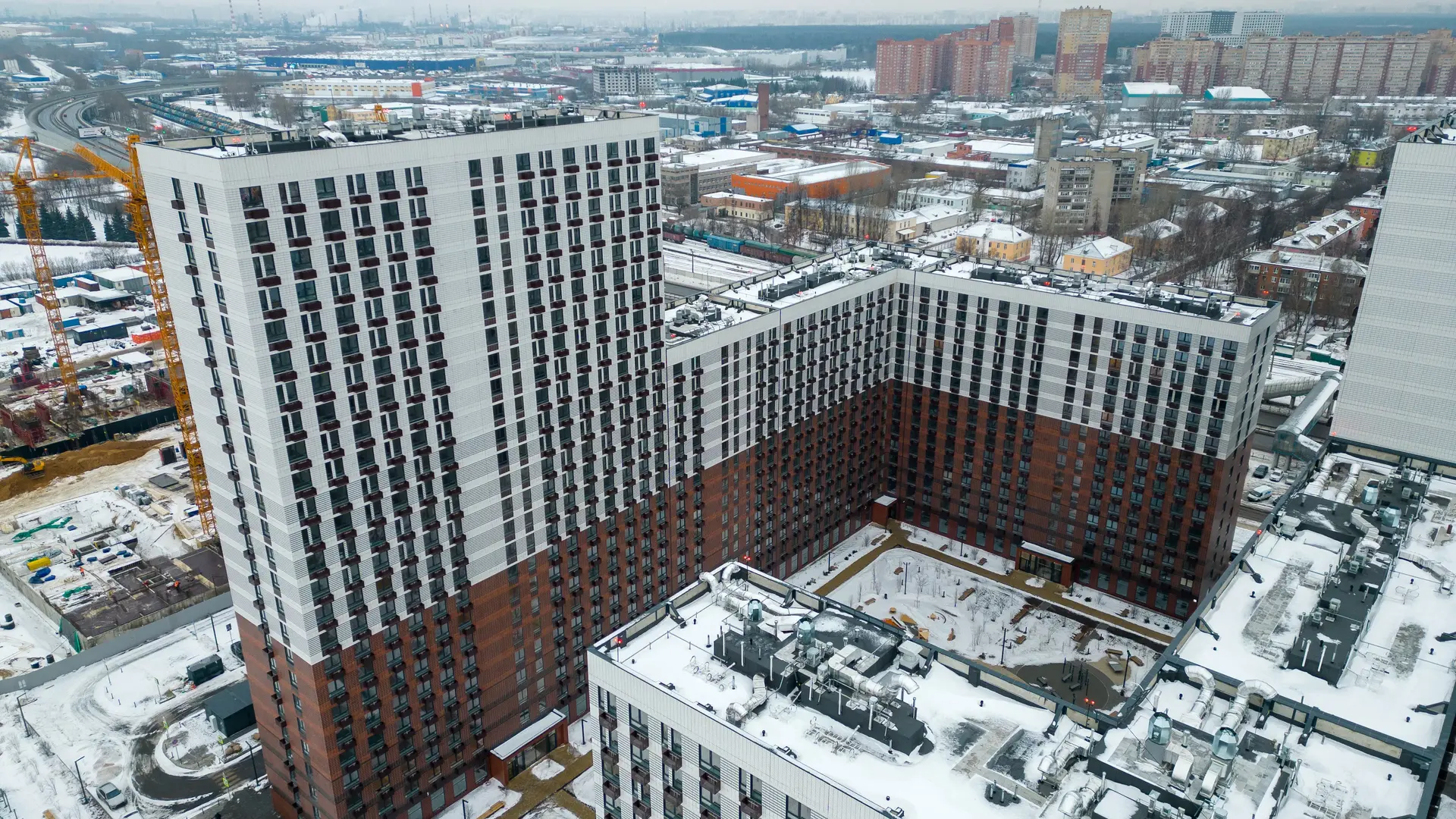 Ход строительства новостройки Белая Дача парк от застройщика ПИК: фото за Январь,2023 — (фото 1)