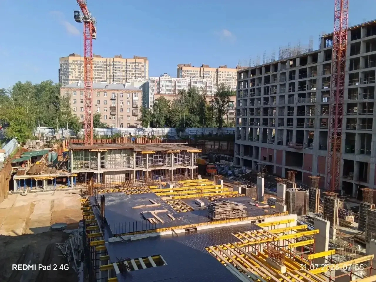 Ход строительства новостройки Бархат от застройщика ТехноСтройОлимп: фото за Август,2026 — (фото 1)