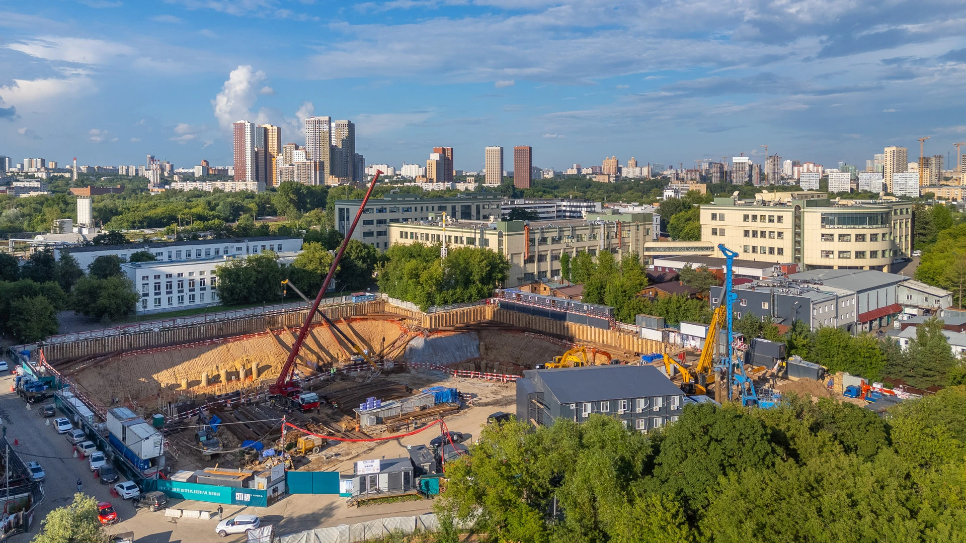 Ход строительства новостройки Сити Бэй от застройщика MR Group: фото за Июль,2026 — (фото 1)