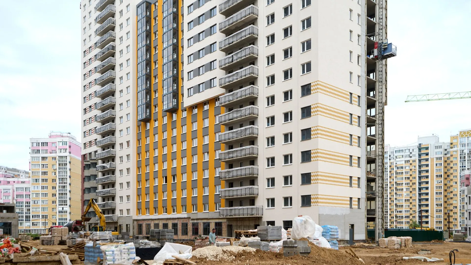 Ход строительства новостройки Видный берег-2 от застройщика 3-RED: фото за Июль,2026 — (фото 1)