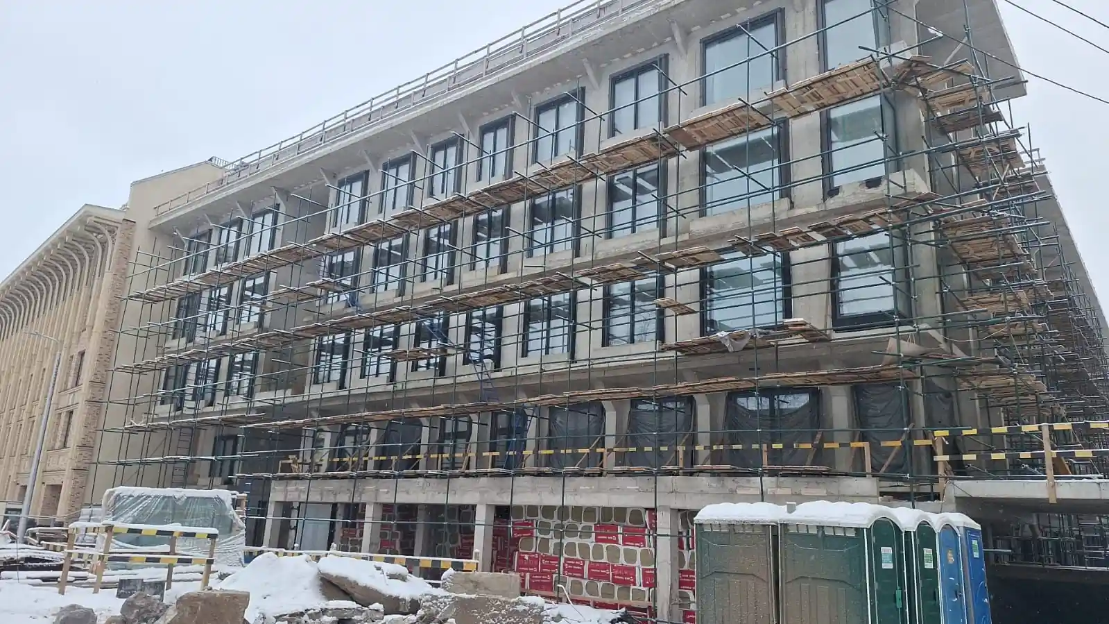 Ход строительства новостройки Аструм от застройщика Yard group: фото за Февраль,2025 — (фото 1)