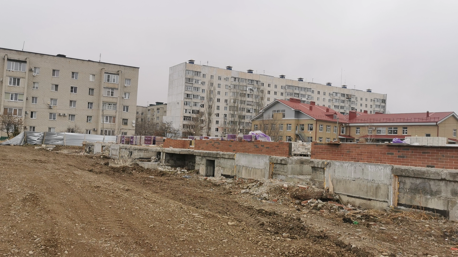 Ход строительства новостройки Перспектива от застройщика Южная СК: фото за Январь,2024 — (фото 1)