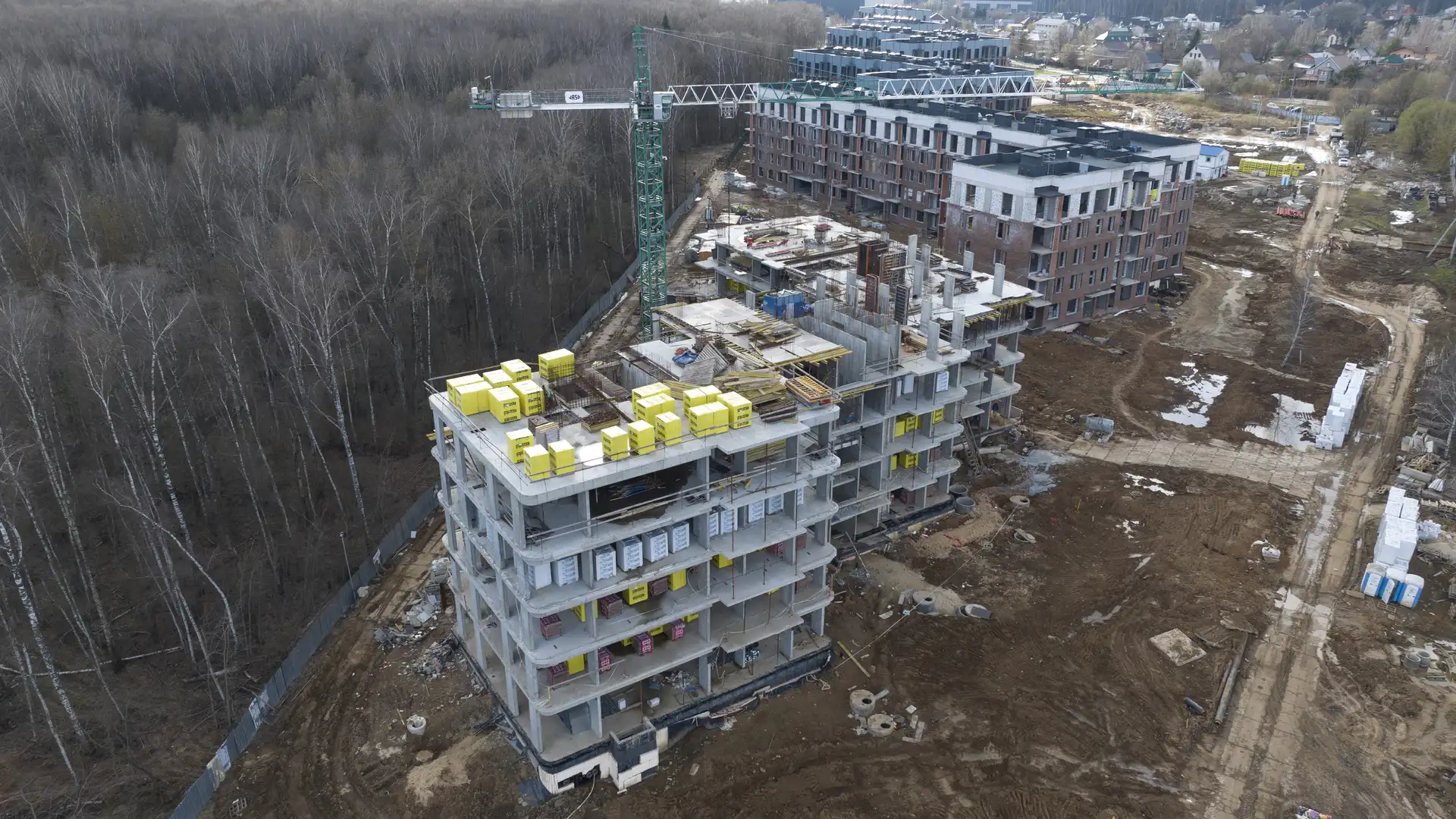 Ход строительства новостройки Мишино-2 от застройщика НДВ: фото за Апрель,2026 — (фото 1)