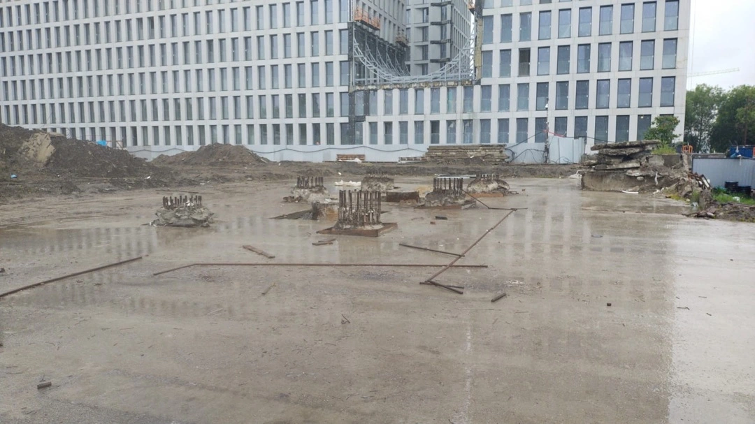 Ход строительства новостройки А22 от застройщика Автозаводская 22: фото за Июнь,2026 — (фото 1)