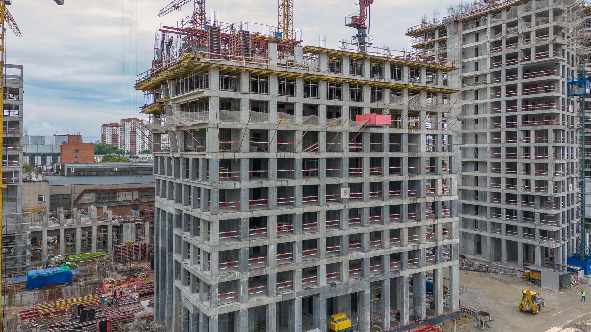 Ход строительства новостройки Ситидзен от застройщика MR Group: фото за Июнь,2026 — (фото 1)