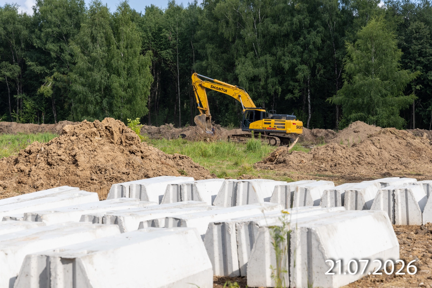 Ход строительства новостройки Хольм от застройщика А101: фото за Июль,2026 — (фото 1)
