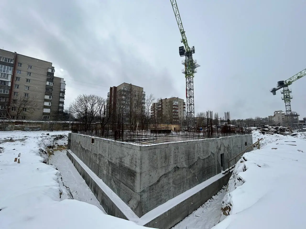 Ход строительства новостройки Федерация от застройщика Стройград: фото за Январь,2026 — (фото 1)