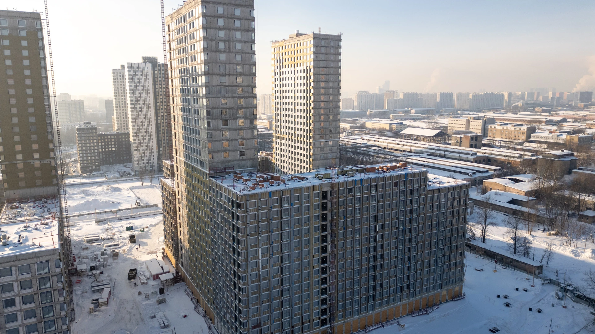 Ход строительства новостройки Баланс от застройщика Главстрой-Регионы: фото за Январь,2026 — (фото 1)