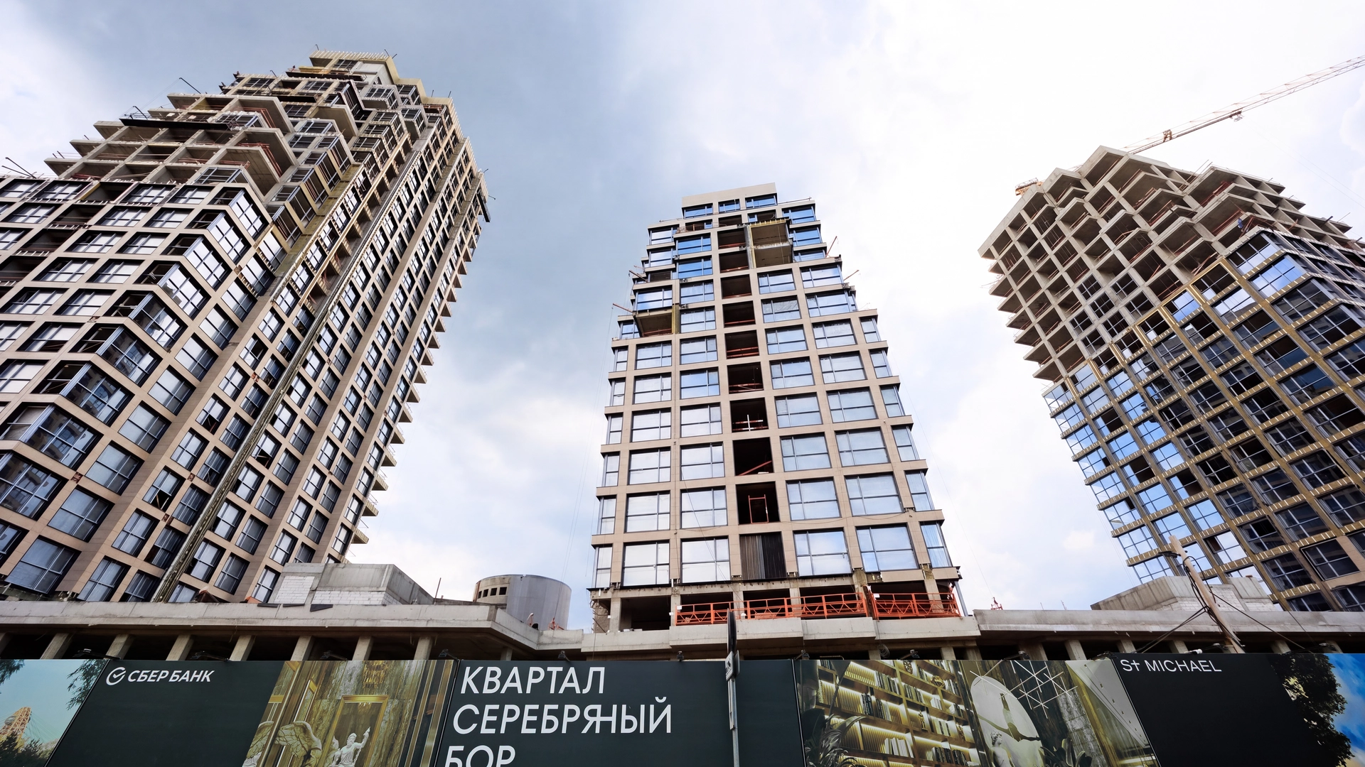Ход строительства новостройки Серебряный бор от застройщика St Michael: фото за Июль,2026 — (фото 1)