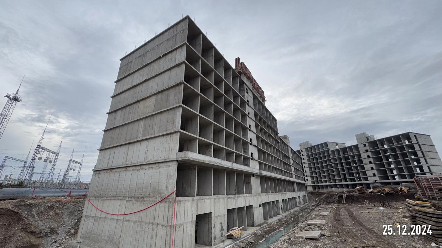 Ход строительства новостройки Звезды от застройщика Метрикс Develoрment: фото за Январь,2025 — (фото 1)