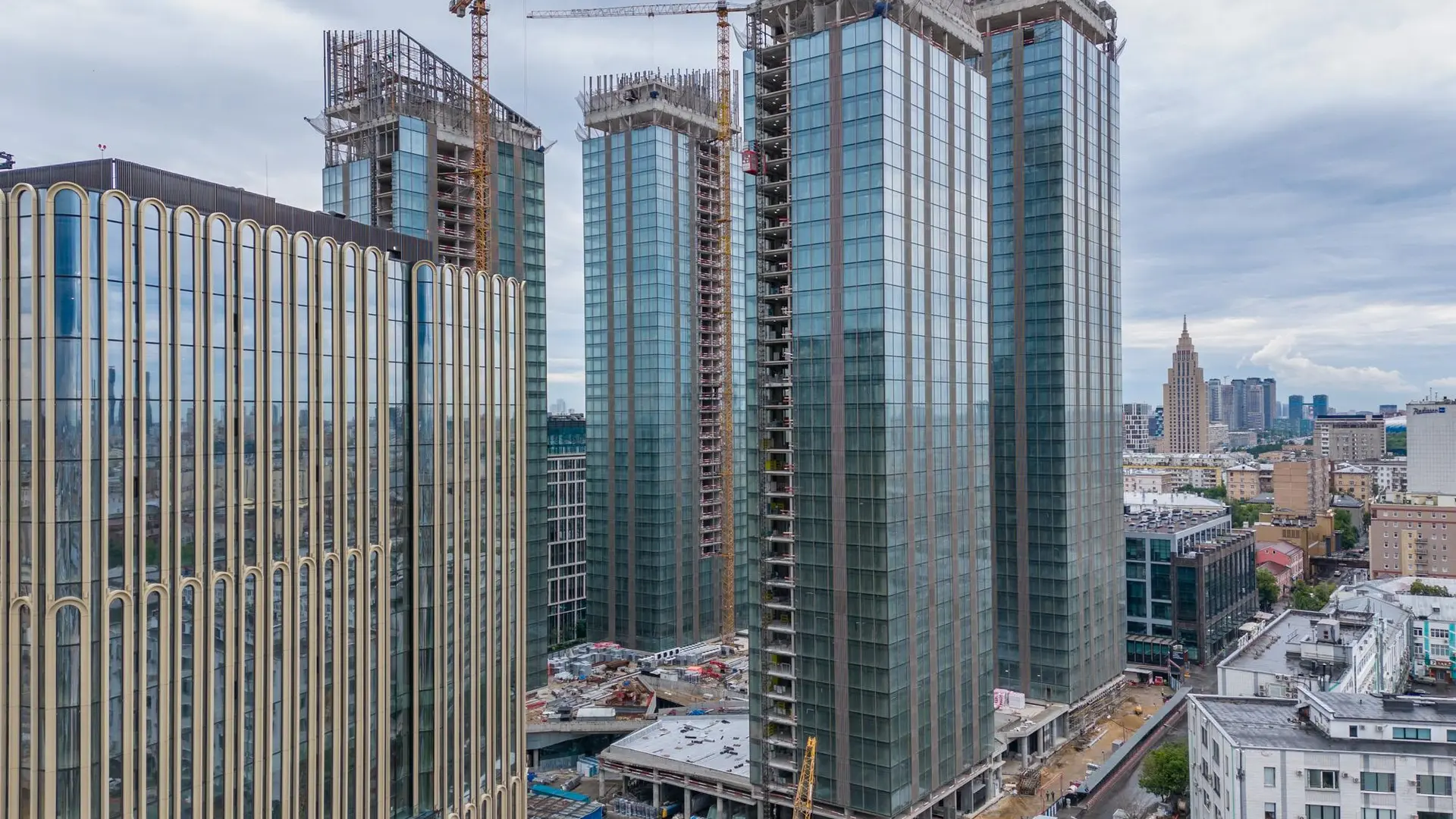 Ход строительства новостройки Слава от застройщика MR Group: фото за Июнь,2026 — (фото 1)