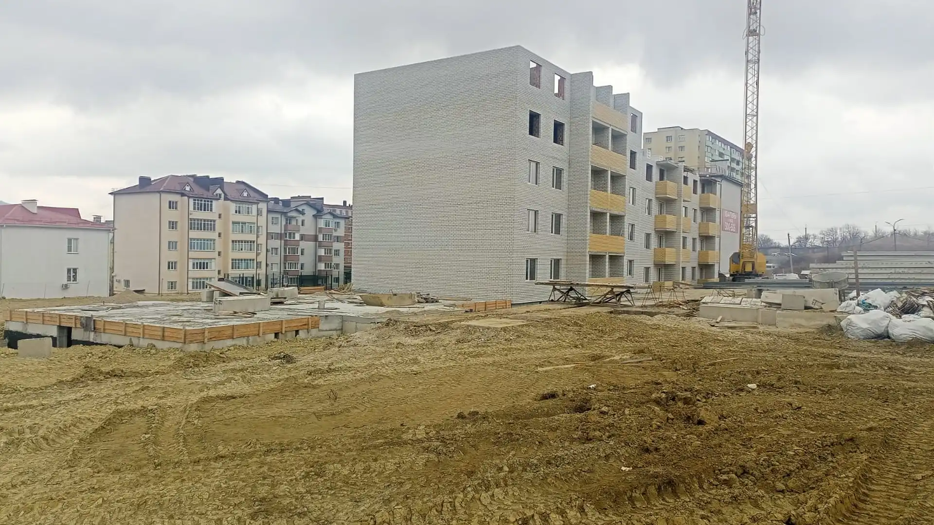 Ход строительства новостройки Кислород от застройщика Главстрой: фото за Январь,2025 — (фото 1)