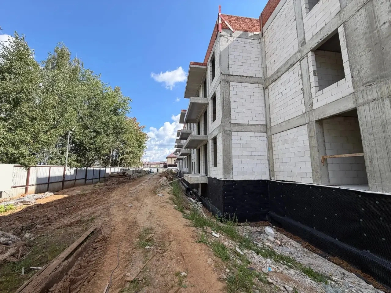 Ход строительства новостройки Павлово 3 от застройщика Павлово Парк: фото за Август,2026 — (фото 1)