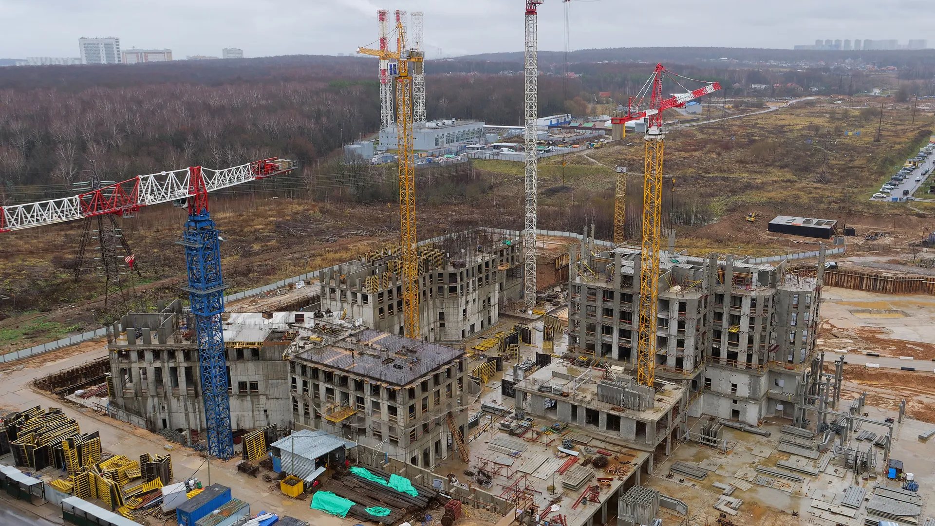 Ход строительства новостройки Новая Звезда II от застройщика Крост: фото за Декабрь,2023 — (фото 1)