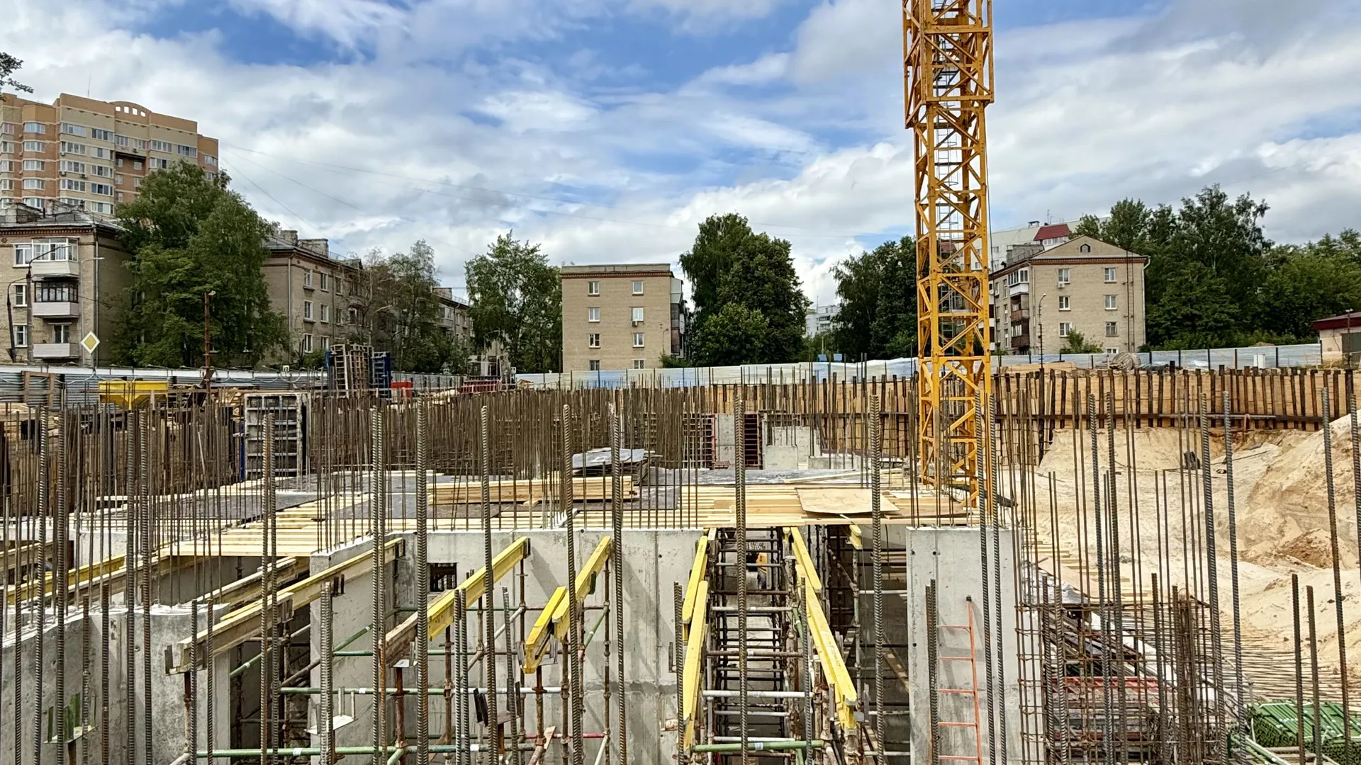 Ход строительства новостройки Сердце Лыткарино от застройщика СЗ Спортивная 2Б: фото за Июль,2026 — (фото 1)