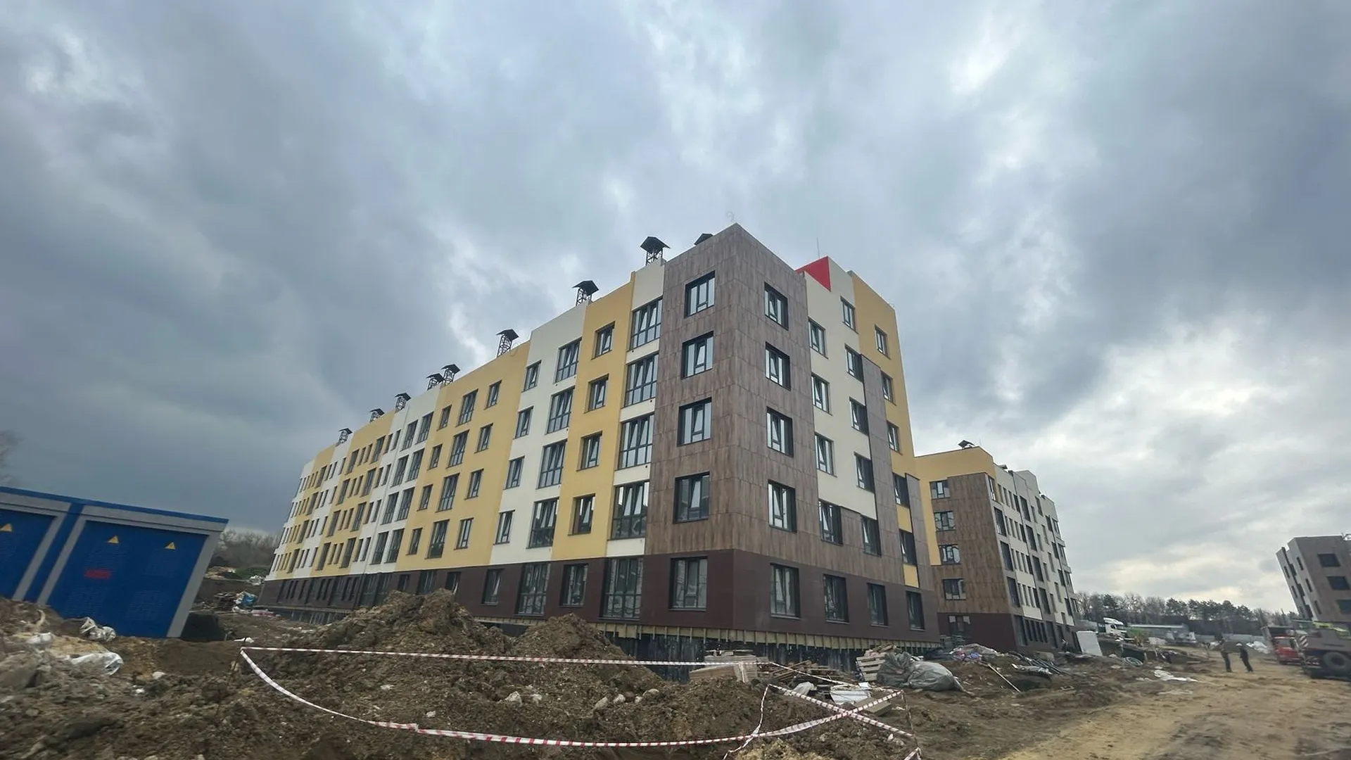 Ход строительства новостройки Дыхание от застройщика Стройград: фото за Апрель,2025 — (фото 1)