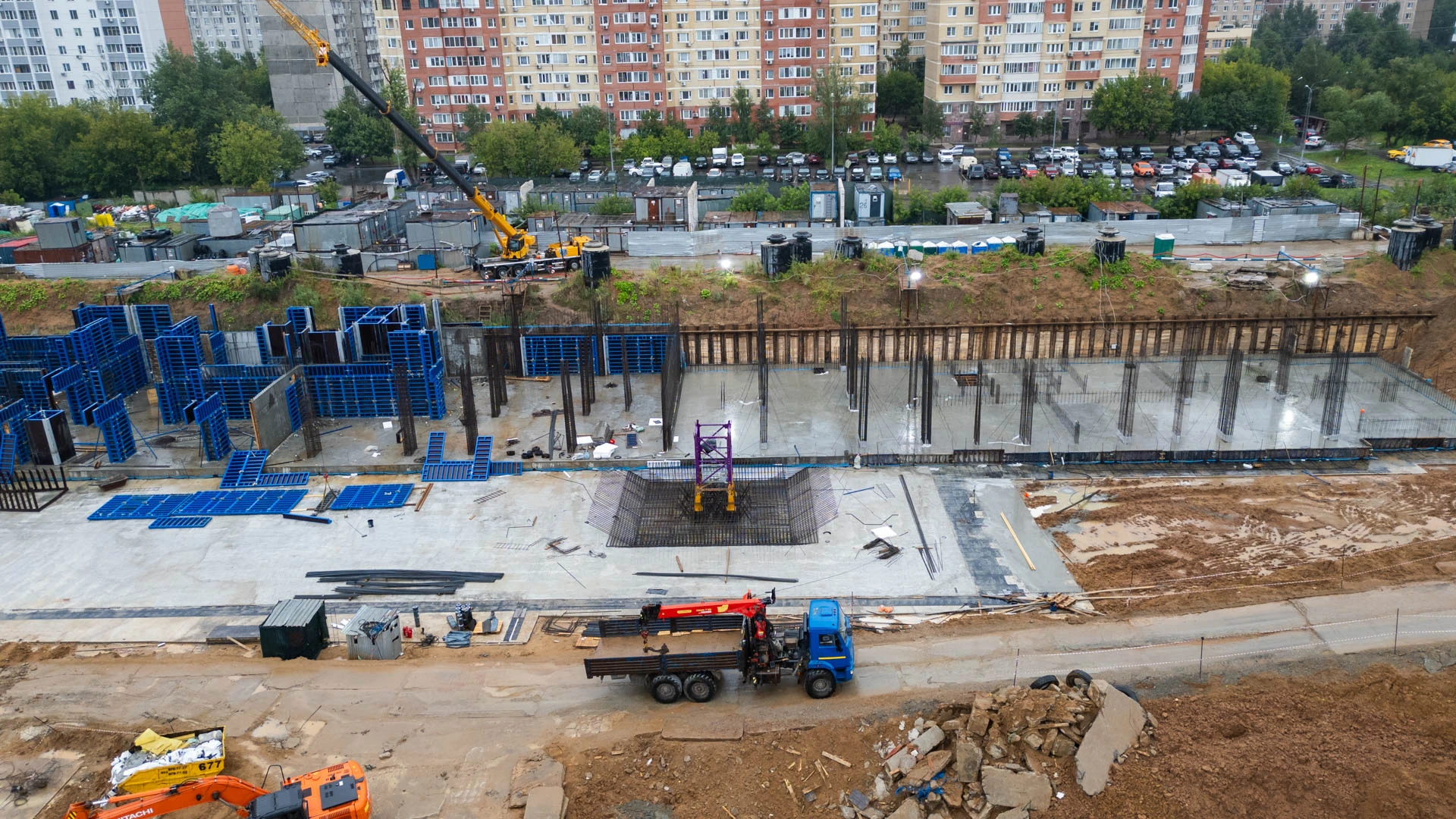 Ход строительства новостройки Ильинойс от застройщика Гранель: фото за Август,2026 — (фото 1)
