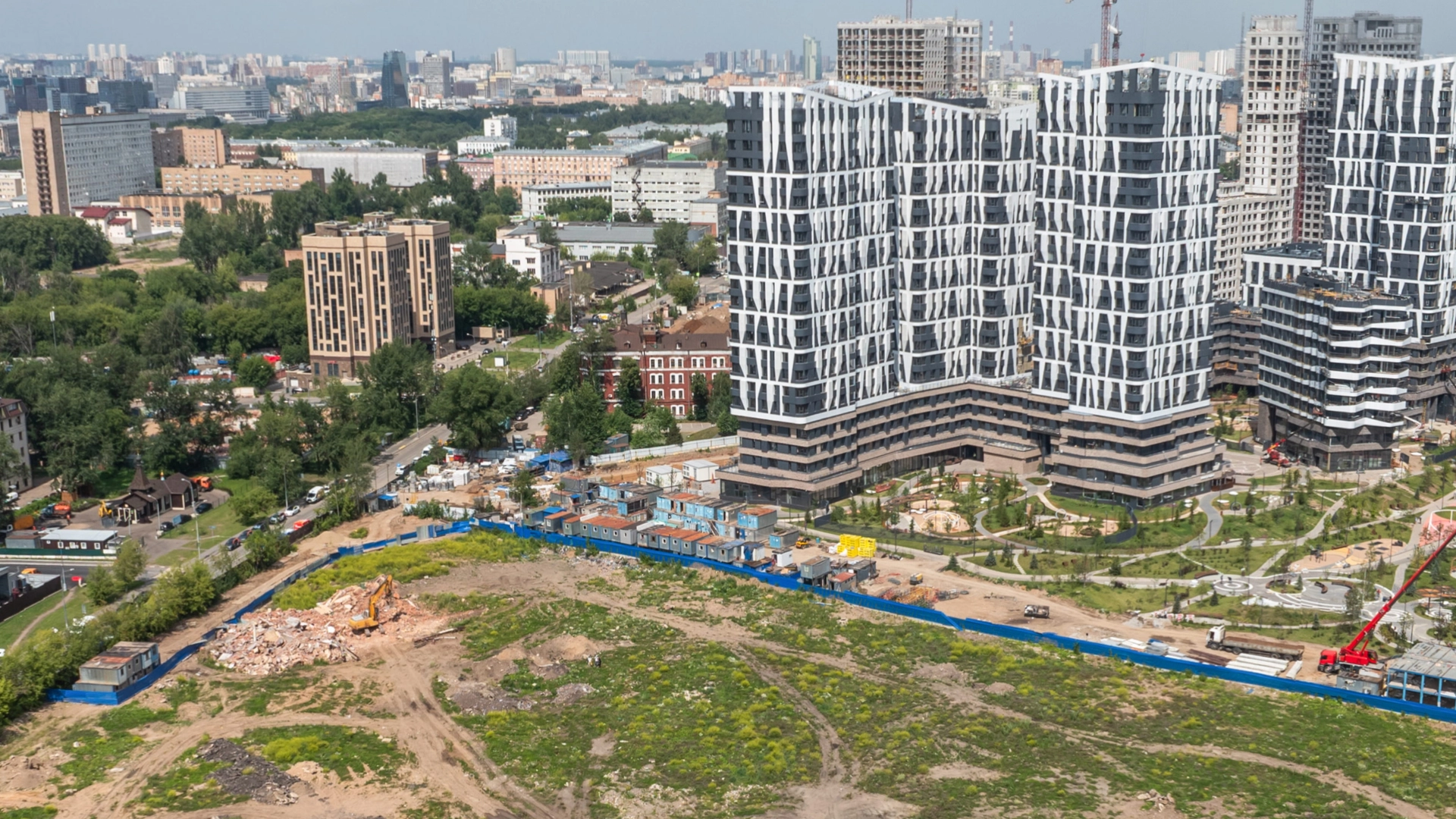 Ход строительства новостройки Стоун Райз от застройщика Stone: фото за Июль,2025 — (фото 1)