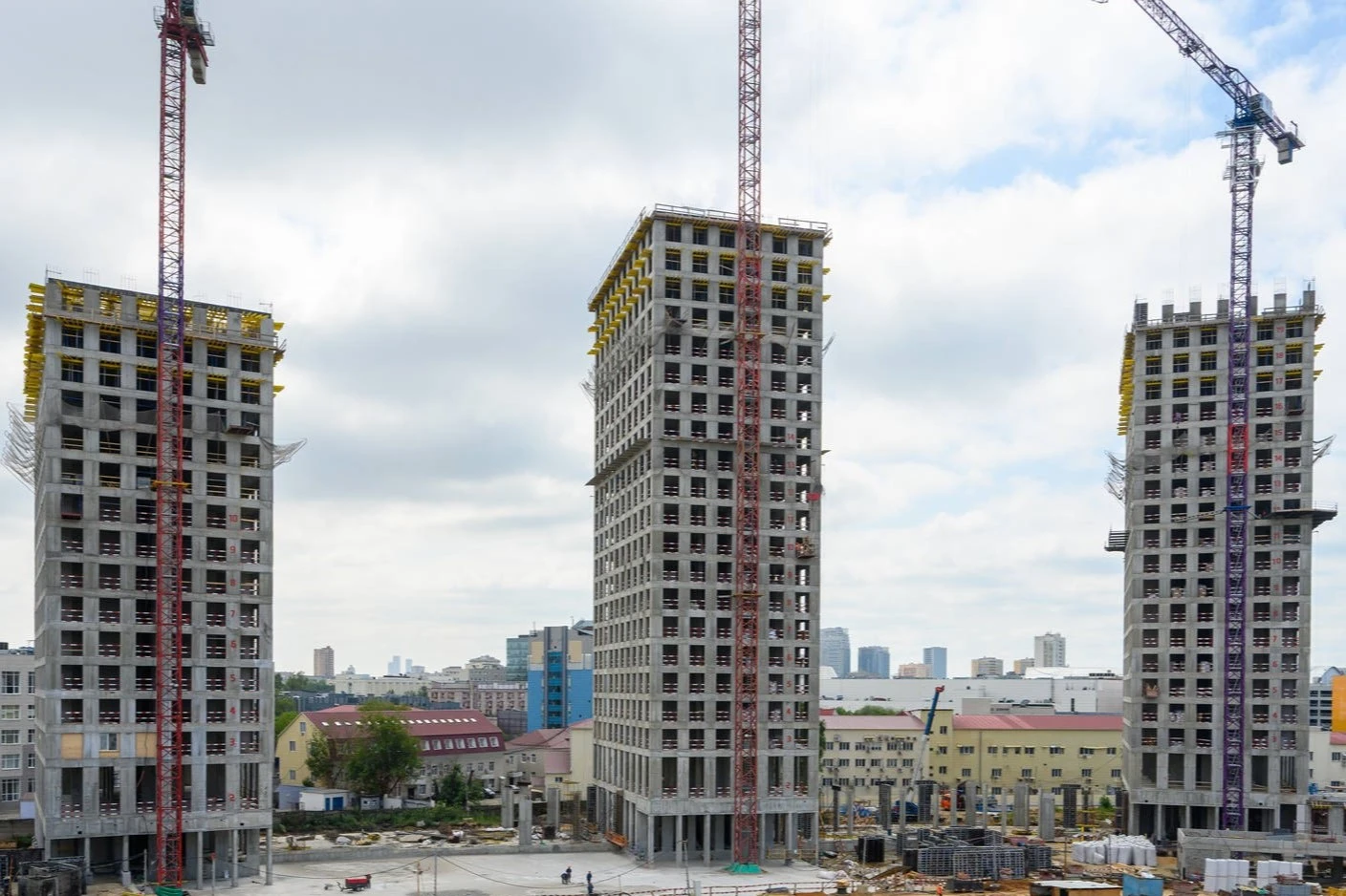 Ход строительства новостройки Левел Войковская от застройщика Level Group: фото за Июль,2026 — (фото 1)