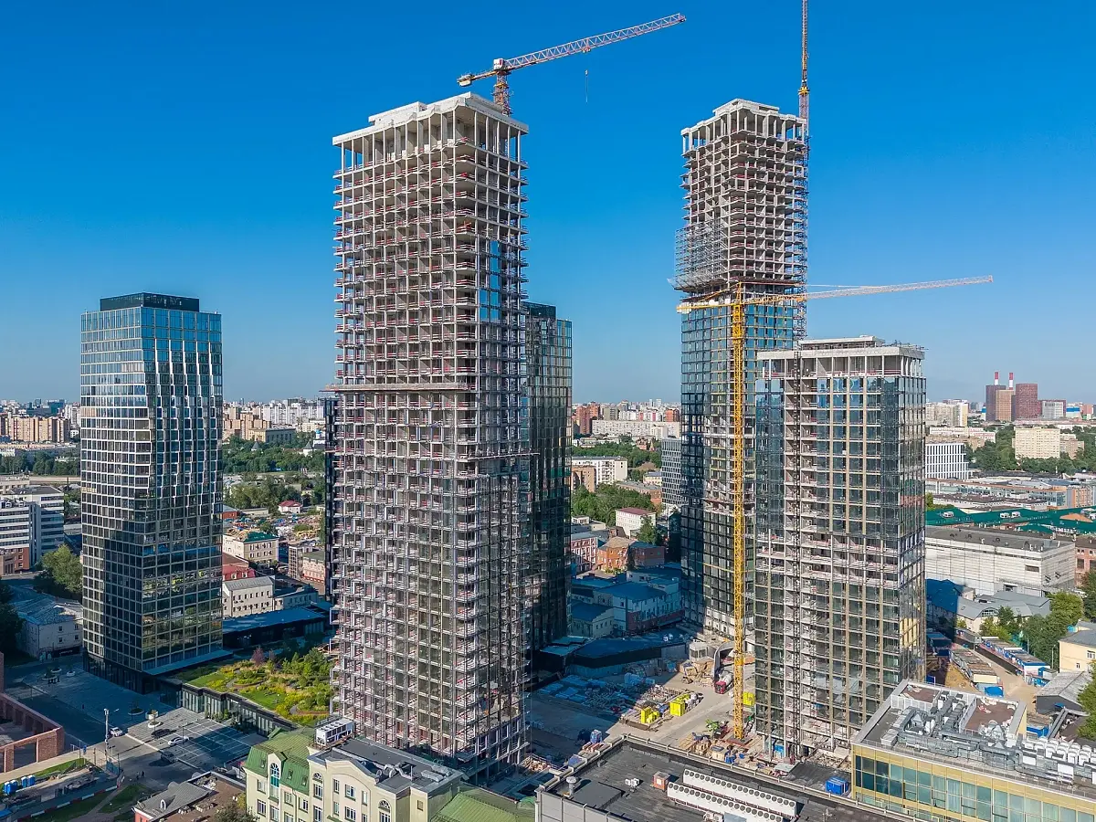Ход строительства новостройки Хай Лайф от застройщика Пионер: фото за Июль,2026 — (фото 1)