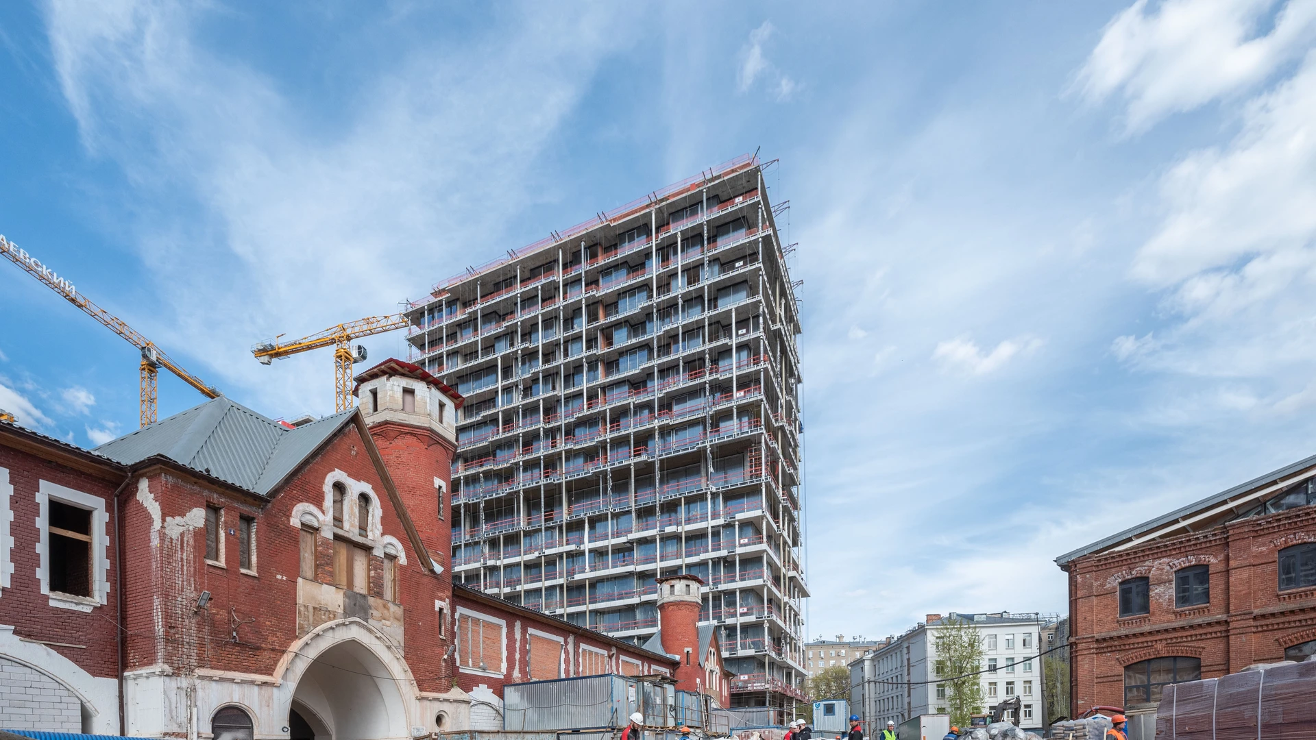Ход строительства новостройки Бадаевский от застройщика Capital Group: фото за Май,2026 — (фото 1)
