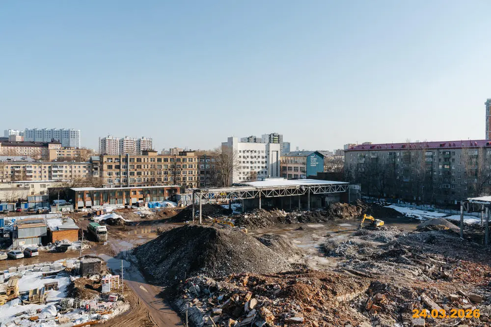 Ход строительства новостройки Соул от застройщика Forma: фото за Март,2026 — (фото 1)