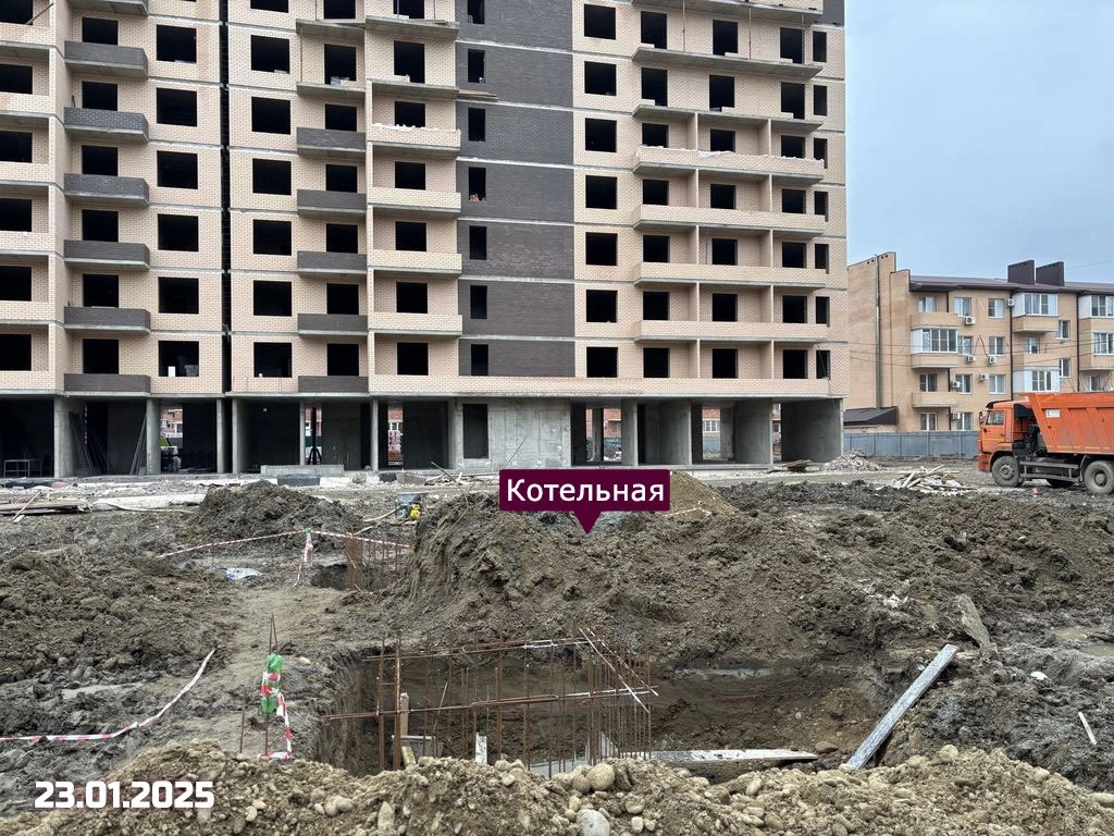 Ход строительства новостройки Мега2 от застройщика Основа: фото за Январь,2025 — (фото 1)