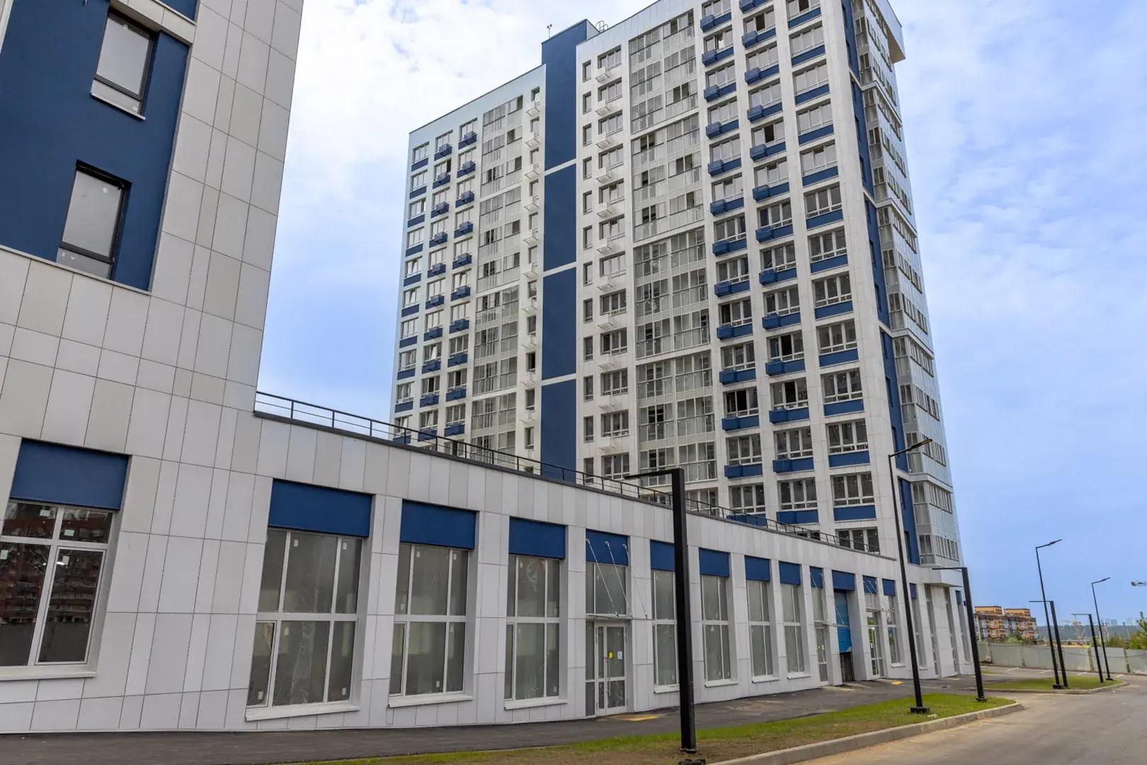 Ход строительства новостройки Белые ночи от застройщика А101: фото за Август,2022 — (фото 1)