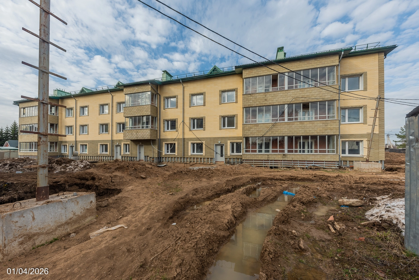 Ход строительства новостройки Внуково Парк 2 от застройщика Атлант: фото за Апрель,2026 — (фото 1)