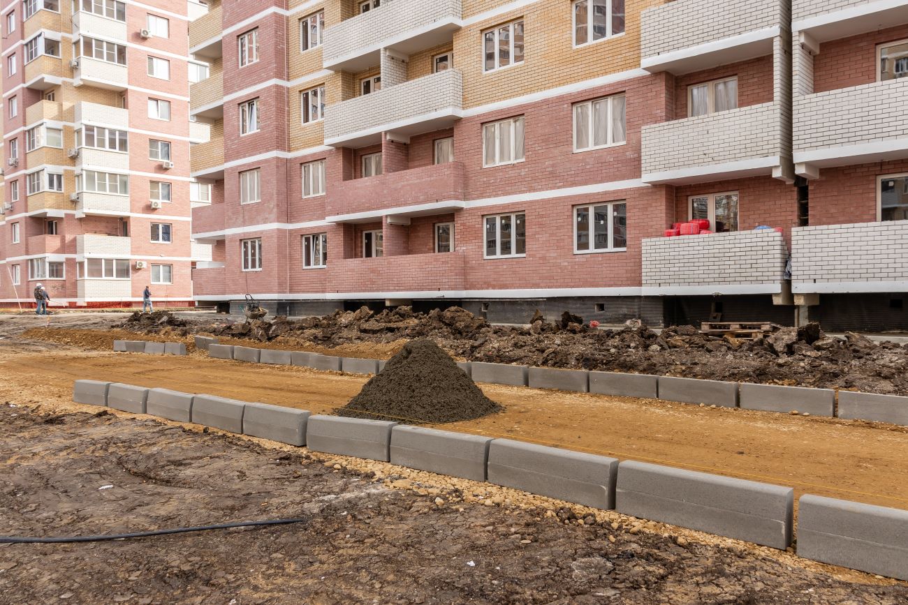 Ход строительства новостройки Бауинвест от застройщика Бауинвест: фото за Апрель,2025 — (фото 1)