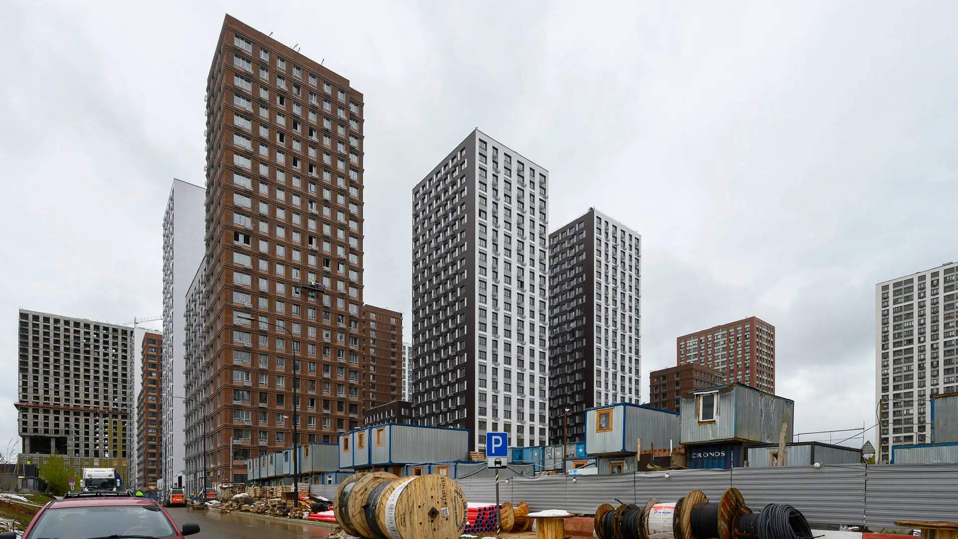 Ход строительства новостройки Сиреневый парк от застройщика AFI Development: фото за Май,2026 — (фото 1)